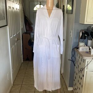 Lands end all cotton nwot robe